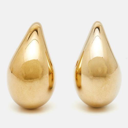 Bottega Veneta Drop Gold Tone Sterling Silver Earrings - Bottega Veneta - Modalova