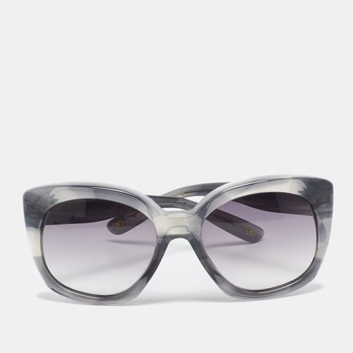 Bottega Veneta Grey Gradient BV 185/S Cat Eye Sunglasses - Bottega Veneta - Modalova