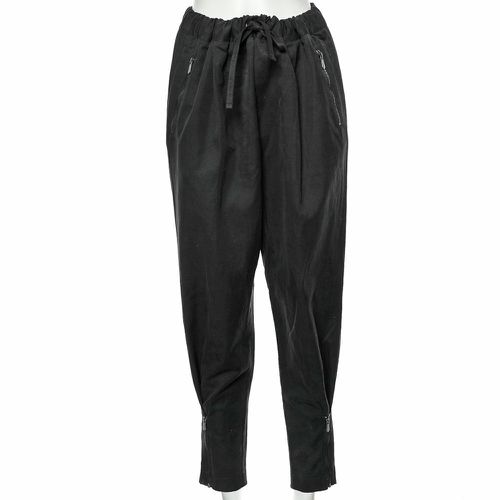 Bottega Veneta Black Cotton Zip Detail Trousers L - Bottega Veneta - Modalova