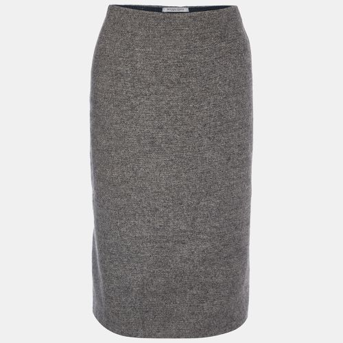 Bottega Veneta Grey Angora & Wool Knit Pencil Skirt L - Bottega Veneta - Modalova