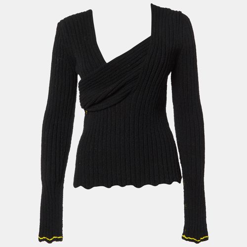 Rib Knit Cotton Full Sleeve Sweater M - Bottega Veneta - Modalova