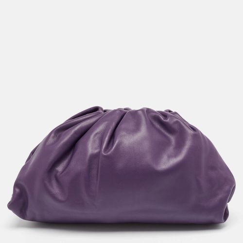 Bottega Veneta Purple Leather Leather Teen Pouch - Bottega Veneta - Modalova