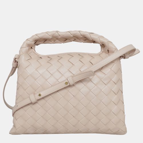 Bottega Veneta Nude Pink Mini Hop Bag - Bottega Veneta - Modalova