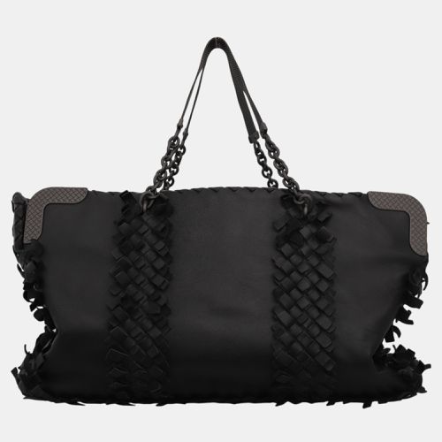 Leather Spring 2013 Intrecciato Fringe Tote Bag - Bottega Veneta - Modalova