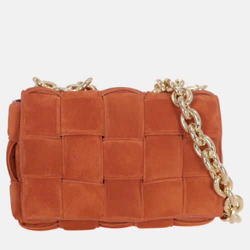 Suede Padded Chain Cassette Bag - Bottega Veneta - Modalova