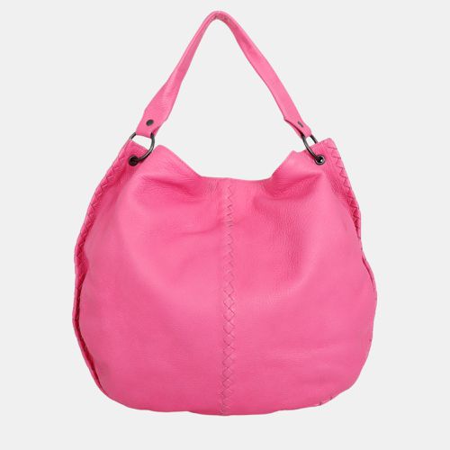 Bottega Veneta Large Leather Hobo Bag - Bottega Veneta - Modalova