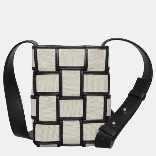 Bottega Veneta Canvas Intrecciato Cassete Crossbody Bag - Bottega Veneta - Modalova