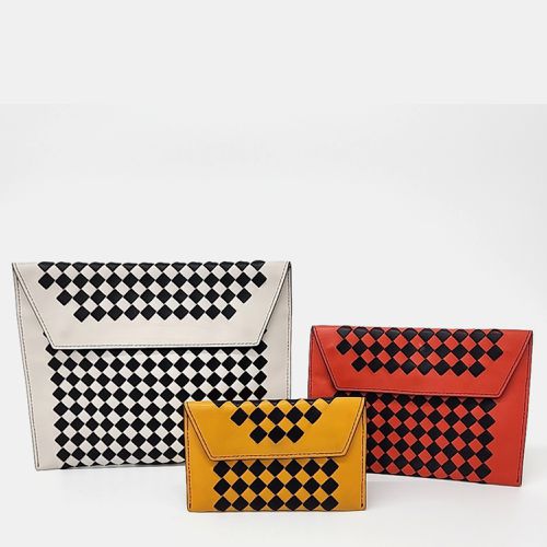 Bottega Veneta 3-Color Pouch Set - Bottega Veneta - Modalova