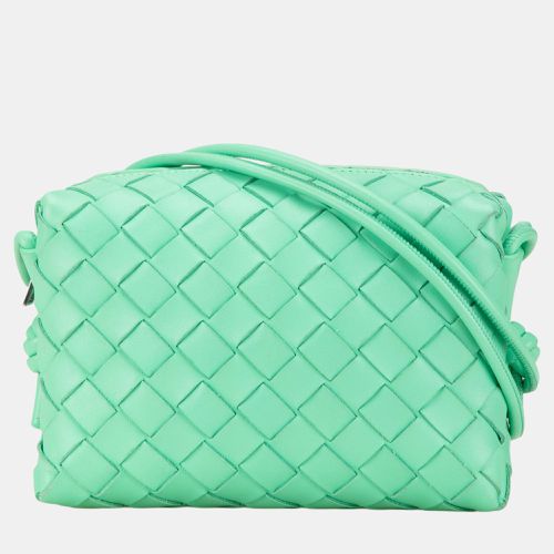 Bottega Veneta Green Mini Nappa Intrecciato Loop Camera Bag - Bottega Veneta - Modalova