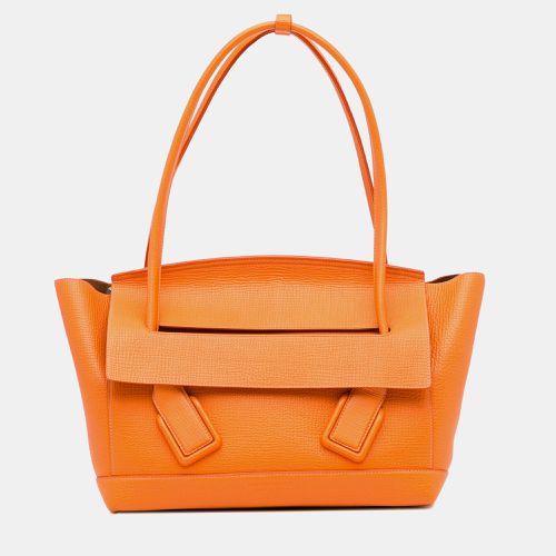 Bottega Veneta Orange Leather Bottega Veneta Medium Arco - Bottega Veneta - Modalova