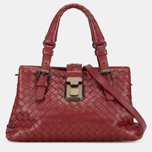 Bottega Veneta Mini Nappa Intrecciato Roma Satchel - Bottega Veneta - Modalova