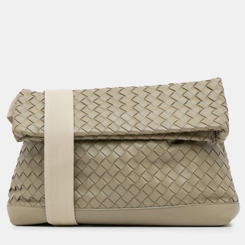 Bottega Veneta Nappa Intrecciato Fold Over Crossbody - Bottega Veneta - Modalova