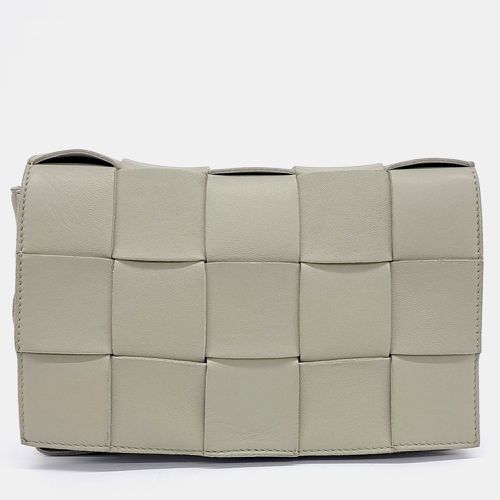 Bottega Veneta Beige Leather Cassette Bag - Bottega Veneta - Modalova