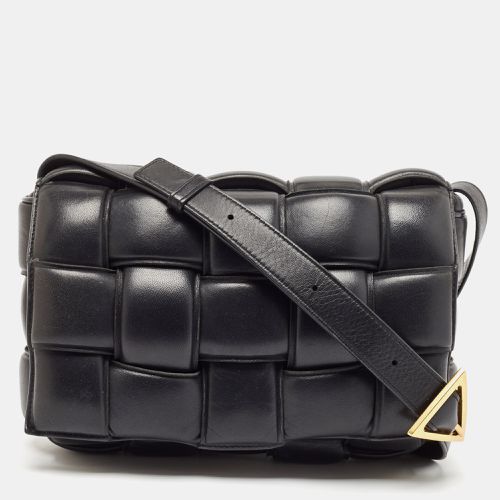 Bottega Veneta Black Leather Classic Cassette Padded Shoulder Bag - Bottega Veneta - Modalova