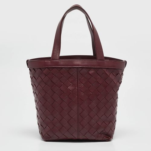 Intrecciato Leather Flip Flap Tote - Bottega Veneta - Modalova