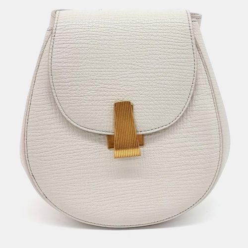 Bottega Veneta White Leather Palmellato Belt Bag - Bottega Veneta - Modalova