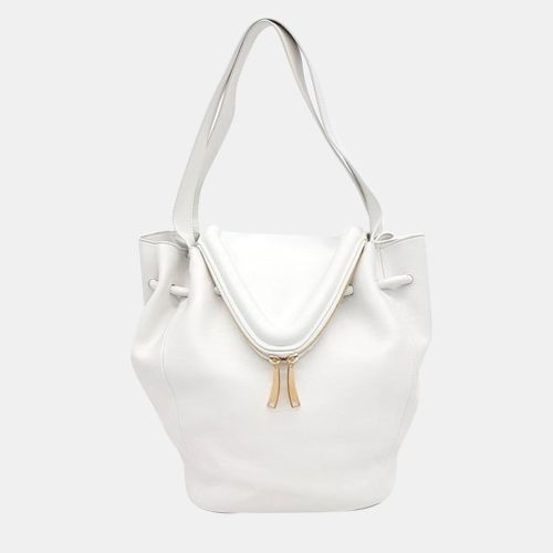 Bottega Veneta White Veneta Handbag - Bottega Veneta - Modalova