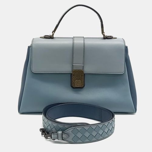 Leather Nappa Medium Piazza Bag - Bottega Veneta - Modalova