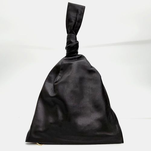 Black Leather BV Twist Bag - Bottega Veneta - Modalova