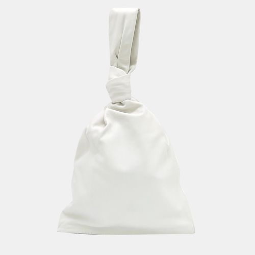 Bottega Veneta White Leather BV Twist Bag - Bottega Veneta - Modalova