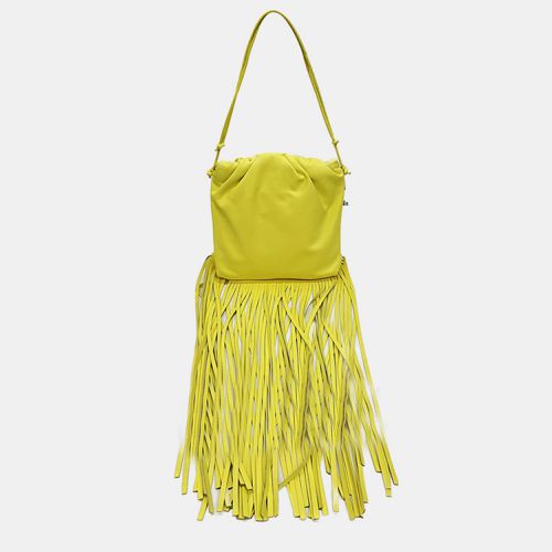 Bottega Veneta Yellow Nappa The Fringe Shoulder Bag - Bottega Veneta - Modalova