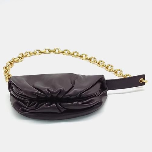 Bottega Veneta Black Chain Belt Bag - Bottega Veneta - Modalova