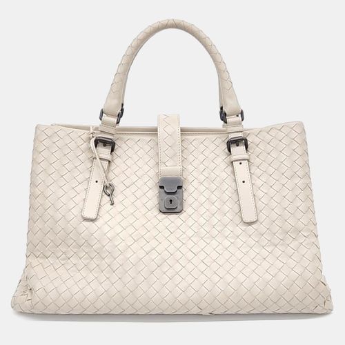 Bottega Veneta Beige Roma Handbag - Bottega Veneta - Modalova