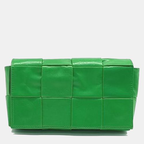 Bottega Veneta Green Leather Candy Cassette Belt Bag - Bottega Veneta - Modalova