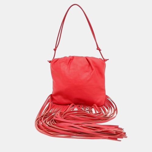 Bottega Veneta Red Leather Fringe Shoulder Bag - Bottega Veneta - Modalova