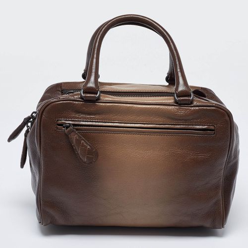 Bottega Veneta Brown Ombre Leather Brera Bowler Bag - Bottega Veneta - Modalova