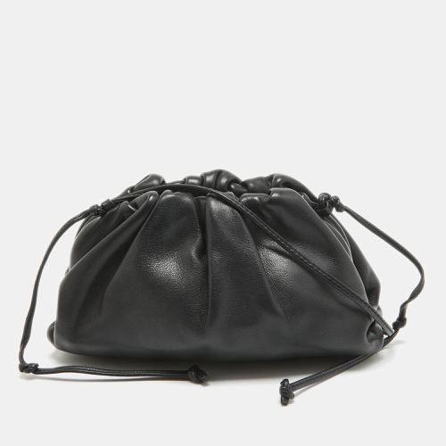 Bottega Veneta Black Leather Mini The Pouch Bag - Bottega Veneta - Modalova