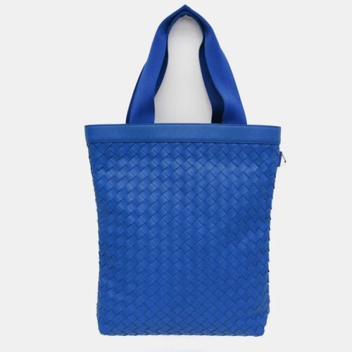 Bottega Veneta Cobalt Nappa Intrecciato Hydrology Tote Bag - Bottega Veneta - Modalova