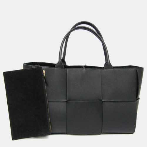 Bottega Veneta Black Leather Medium Acro Tote bag - Bottega Veneta - Modalova