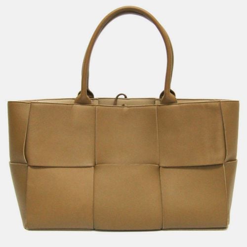 Leather Medium Arco Tote Bag - Bottega Veneta - Modalova