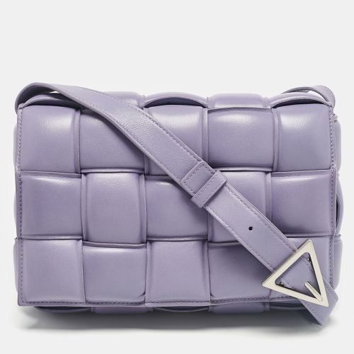 Bottega Veneta Lavender Padded Leather Cassette Shoulder Bag - Bottega Veneta - Modalova