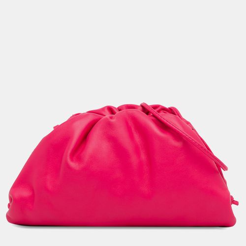 Bottega Veneta Pink Leather The Mini Pouch Bag - Bottega Veneta - Modalova