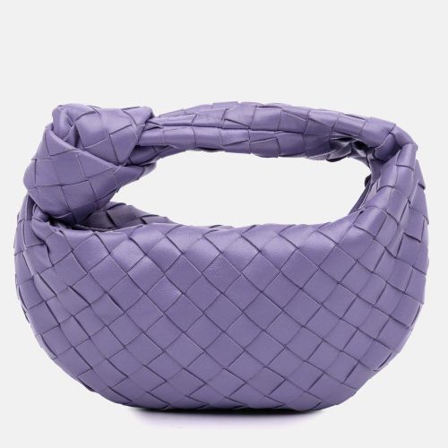 Bottega Veneta Purple Mini Nappa Intrecciato Jodie Bag - Bottega Veneta - Modalova