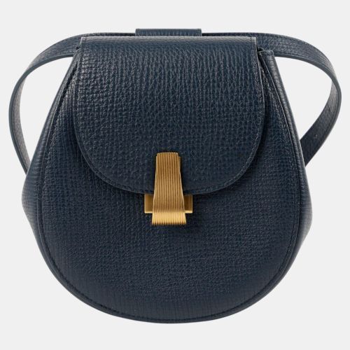 Blue Leather Palmellato Belt Bag - Bottega Veneta - Modalova