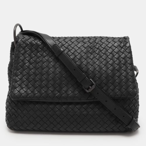 Intrecciato Leather Shoulder Bag - Bottega Veneta - Modalova