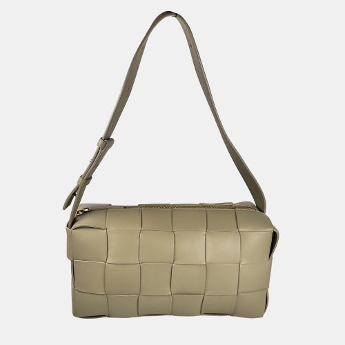 Bottega Veneta Medium Brick Cassette Bag Sage Green - Bottega Veneta - Modalova