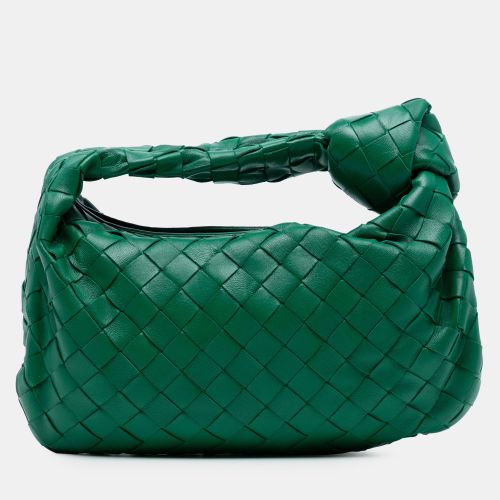 Bottega Veneta Green Mini Nappa Intrecciato Jodie - Bottega Veneta - Modalova
