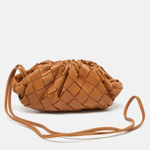 Bottega Veneta Brown Leather The Pouch Coin Purse - Bottega Veneta - Modalova