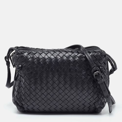 Intrecciato Leather Nodini Double Zip Crossbody Bag - Bottega Veneta - Modalova