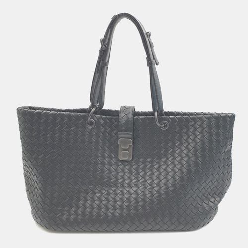 Bottega Veneta Black Leather Mesh Tote Bag - Bottega Veneta - Modalova