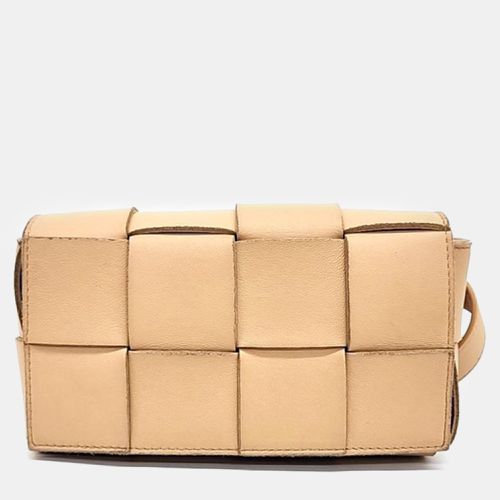 Leather Cassette Belt Bag - Bottega Veneta - Modalova