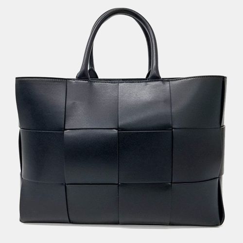 Bottega Veneta Black Leather Medium Arco Tote Bag - Bottega Veneta - Modalova