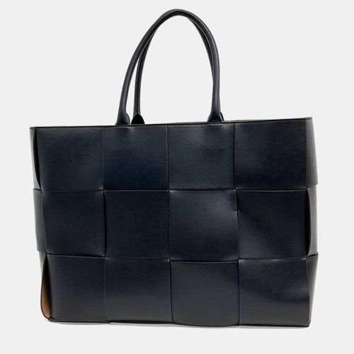 Bottega Veneta Black Leather Large Arco Tote Bag - Bottega Veneta - Modalova