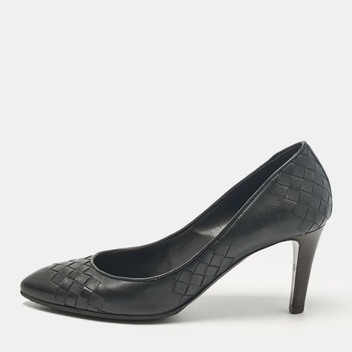 Bottega Veneta Black Leather Pointed Toe Pumps Size 36.5 - Bottega Veneta - Modalova