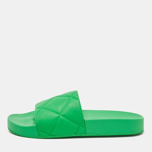 Bottega Veneta Green Rubber Pool Slides Size 35 - Bottega Veneta - Modalova