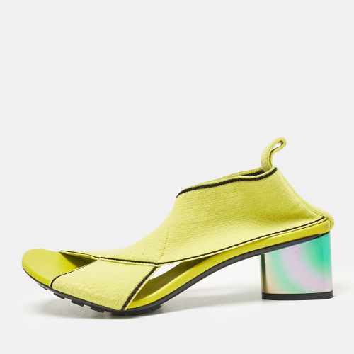 Bottega Veneta Yellow Fabric Flex Sandals Size 38 - Bottega Veneta - Modalova